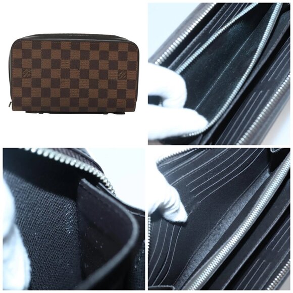 LOUIS VUITTON Damier Ebene Zippy XL Wallet - Picture 11 of 15